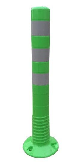 Flexibilný výstražný zahradzovací stĺpik 750mm zelený