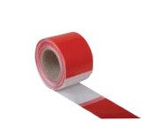 Výstražná, bezpečnostná páska bielo-červená rolka 100m x 80mm
