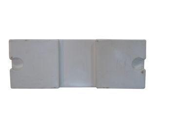 Plastová cestná bariéra U-14/U-25 výška 50 cm, biela