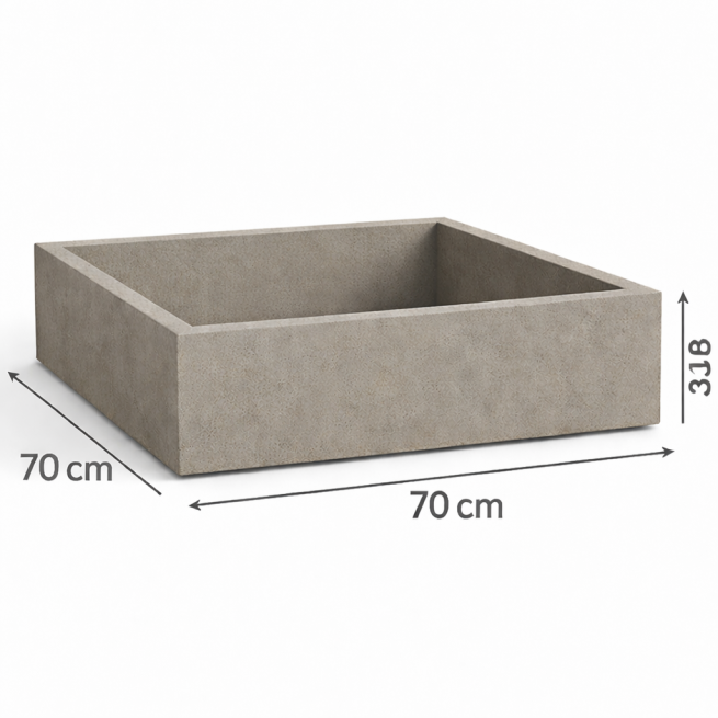 BetónBox 70x70x30