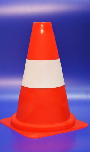 Dopravní kužel 30 cm PVC, odrazný  s mikrokuličkami