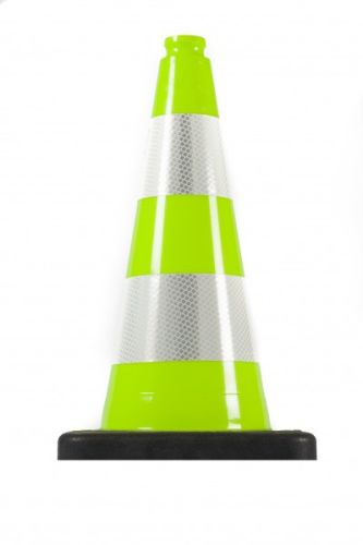 Dopravní kužel 50 cm PVC/REC zelená