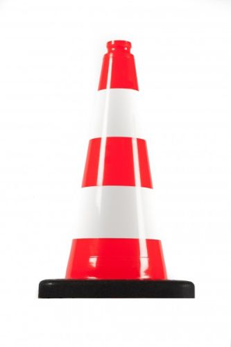 Dopravní kužel 50 cm PVC/REC
