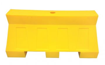 Cestná mobilná bariéra U-14 / U-25 výška 50 cm - žltá