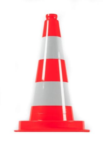Dopravní kužel 50 cm 1,1 kg PVC