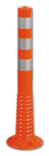 Flexibilný výstražný zahradzovací stĺpik 750mm oranžový