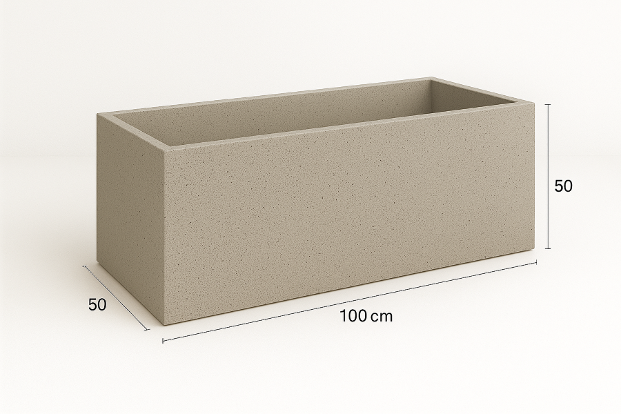 BetónBox 100x50x50