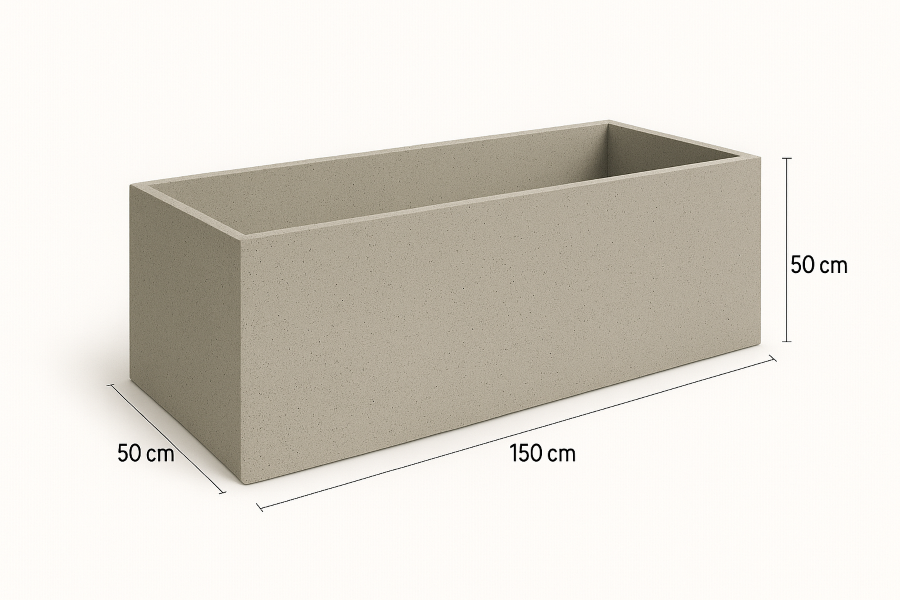 BetónBox 150x50x50