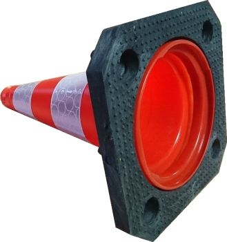 Dopravní kužel reflexní 50 cm PE/REC