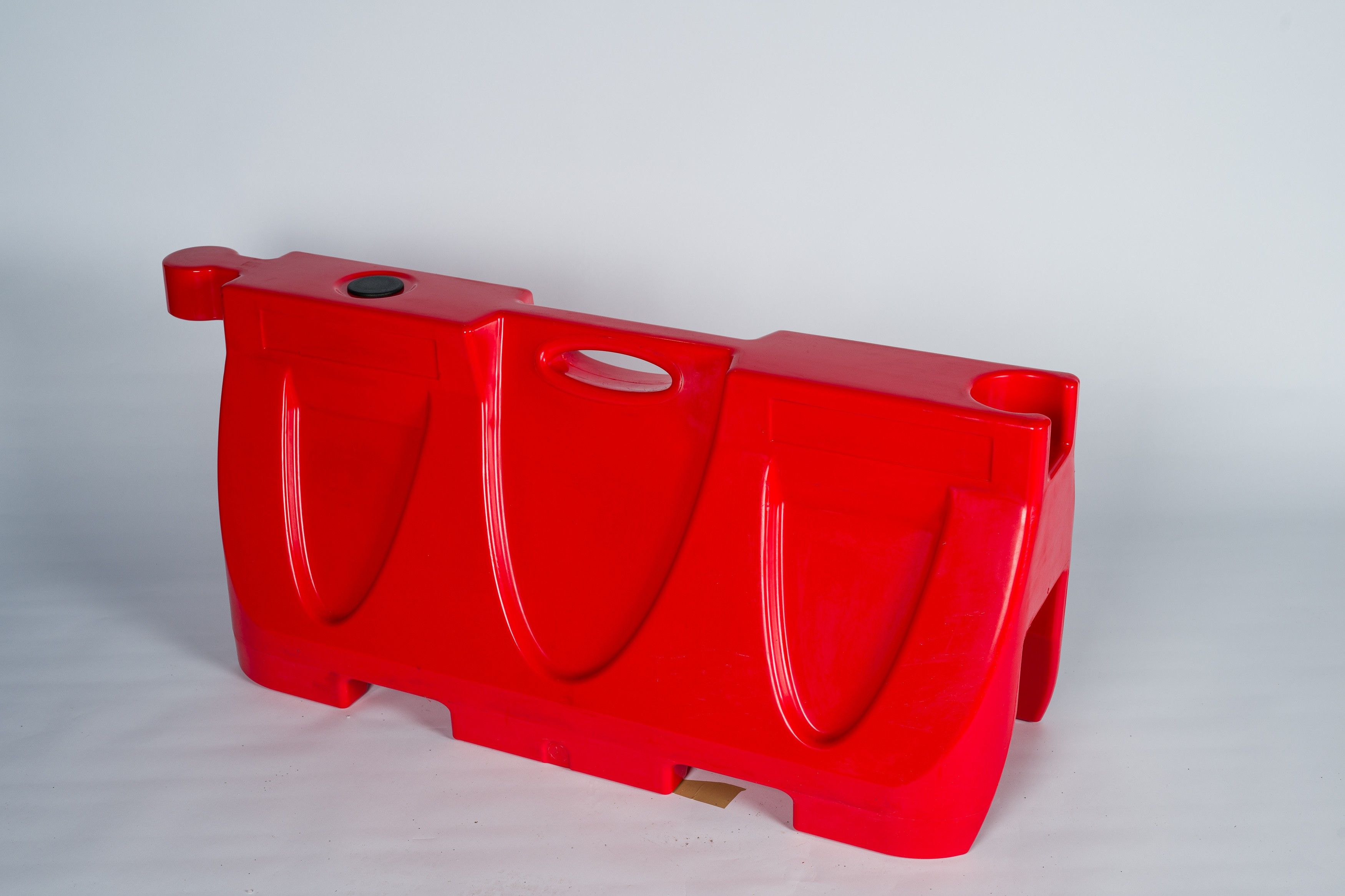 Cestná mobilná bariéra U-14 / U-25 výška 50 cm, červená NL