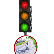 TRIXI cestné zrkadlo ø 50 cm s vyhrievaním