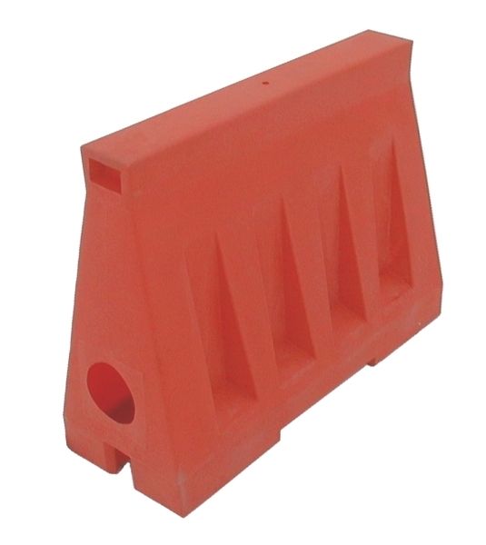 Cestná mobilná bariéra, zvodidlo U-14/U-25, vysoká 80 cm, biela