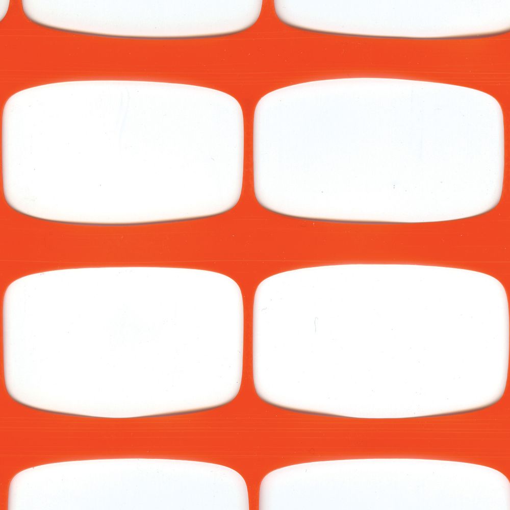 Oranžová stavební síť HDPE 100 cm x 50 m