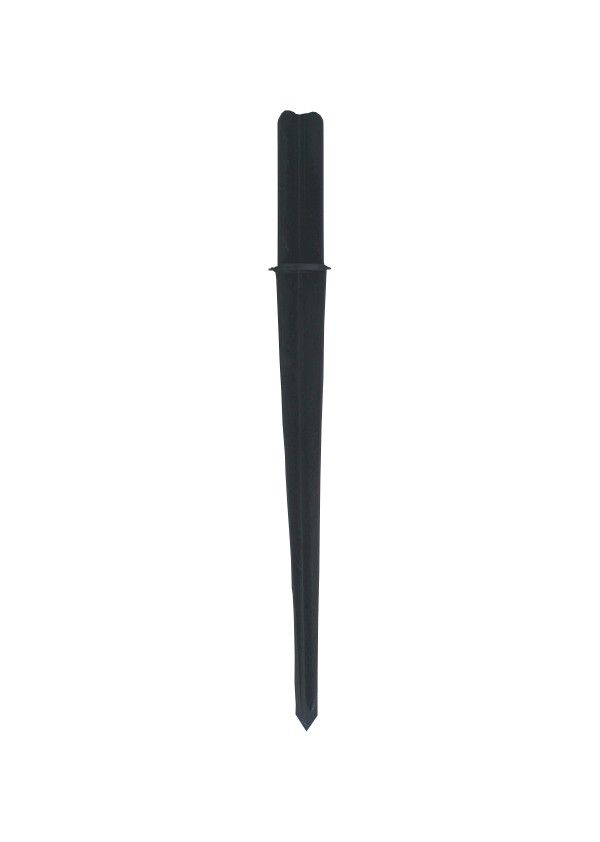 Stĺpik na reťaz 60 cm – biely – zatĺkací