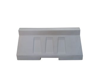 Plastová cestná bariéra U-14/U-25 výška 50 cm, biela
