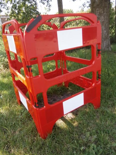 Bezpečnostná bariéra Safegate 4 x 100 cm 4 m